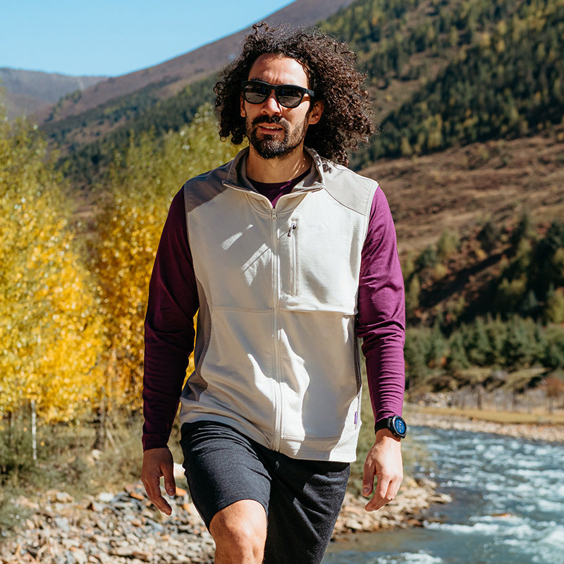 18.5¦Ìm Men¡®s Wool Vest (280g)