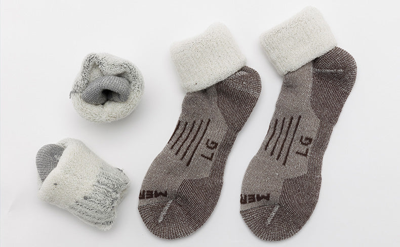 HIKING Merino Wool Crew Socks Winter