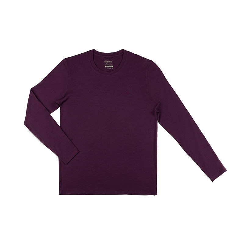 Men's Long Sleeve Merino Wool Tee