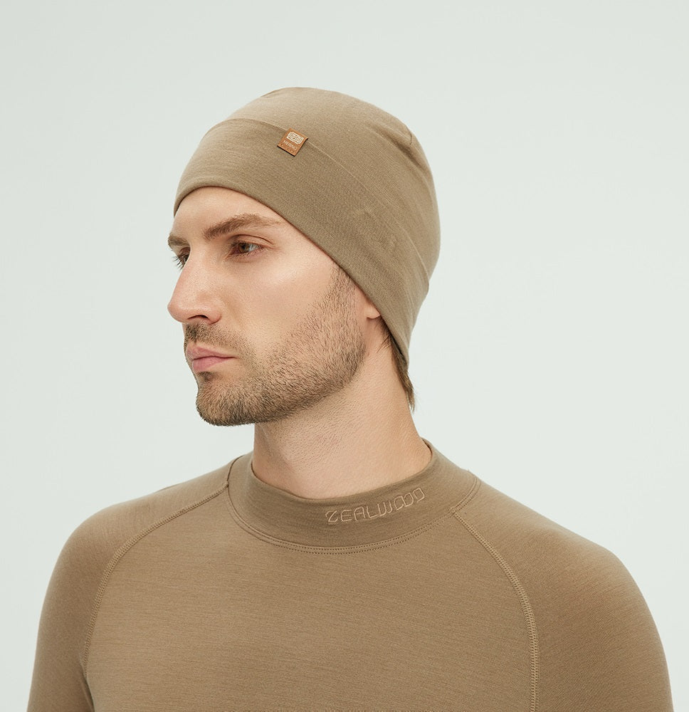 17.5¦Ìm Double Layer Merino Wool Beanie (200g)