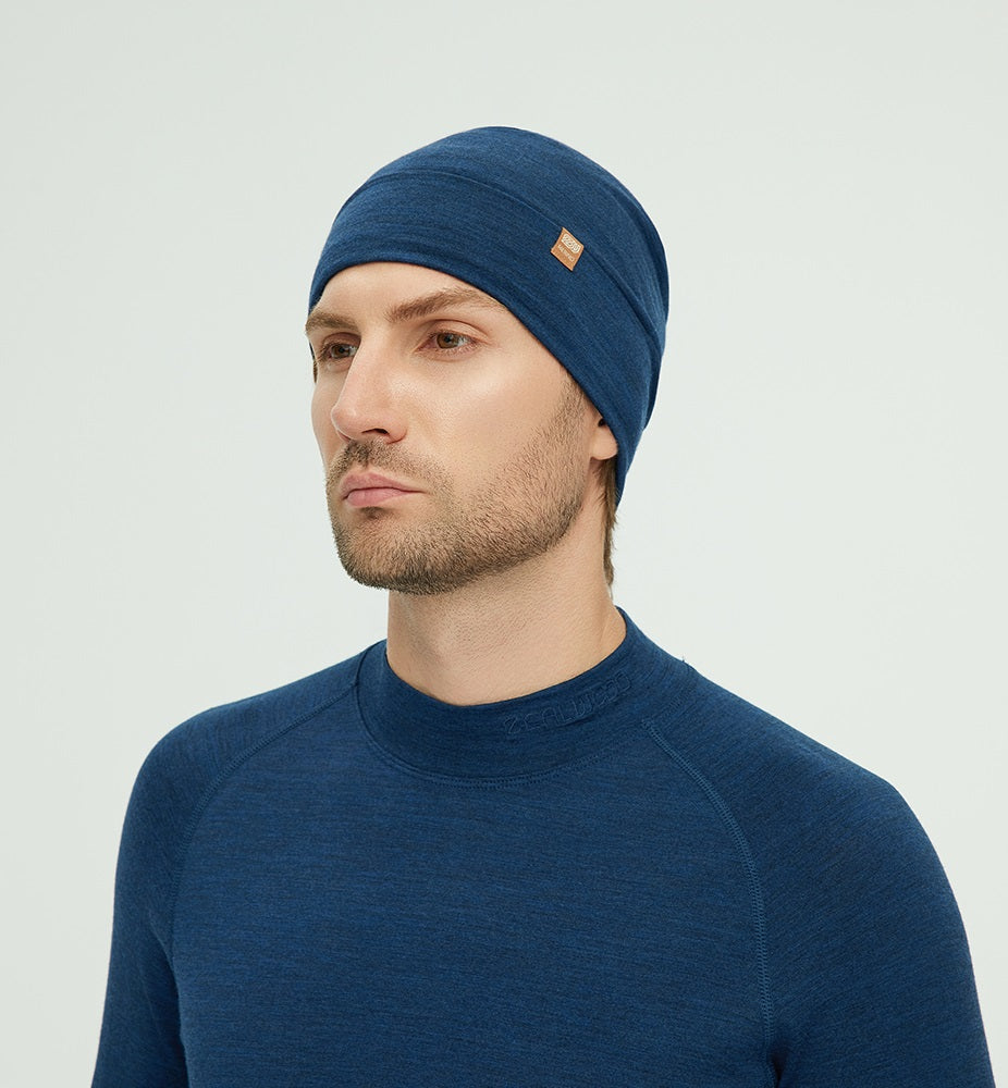 17.5¦Ìm Double Layer Merino Wool Beanie (200g)