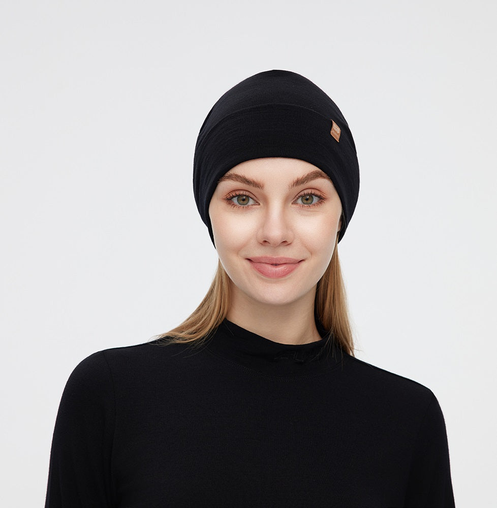 17.5¦Ìm Double Layer Merino Wool Beanie (200g)