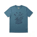 17.5¦Ìm Men¡®s Short-sleeved Tencel Merino Wool Pattern T-shirt (150g)