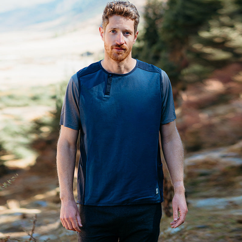 18.5¦Ìm Men¡®s Wool T-Shirt (280g)