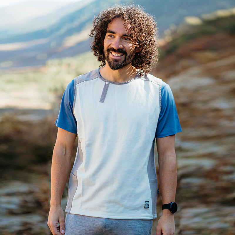 18.5¦Ìm Men¡®s Wool T-Shirt (280g)
