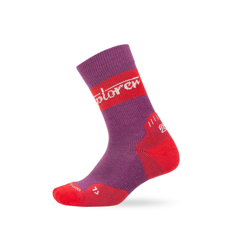 TRAVEL MD Merino Wool Crew Socks Winter
