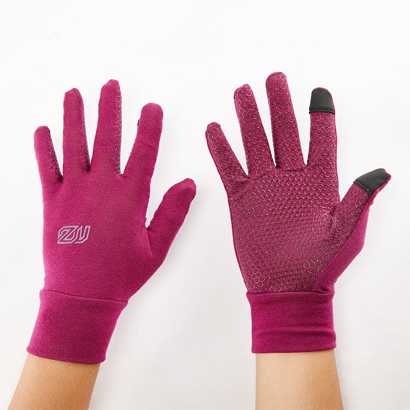 Merino Wool Gloves (Silicone Durable Style)