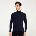 17.5¦Ìm ZEALWOOD Wen¡®s Long-sleeved Zipper Merino Wool T-shirt (200g)