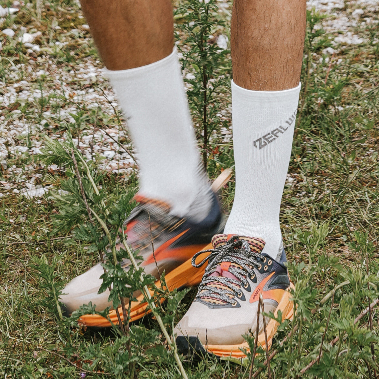 R2 Run Merino Wool Crew Socks(New)