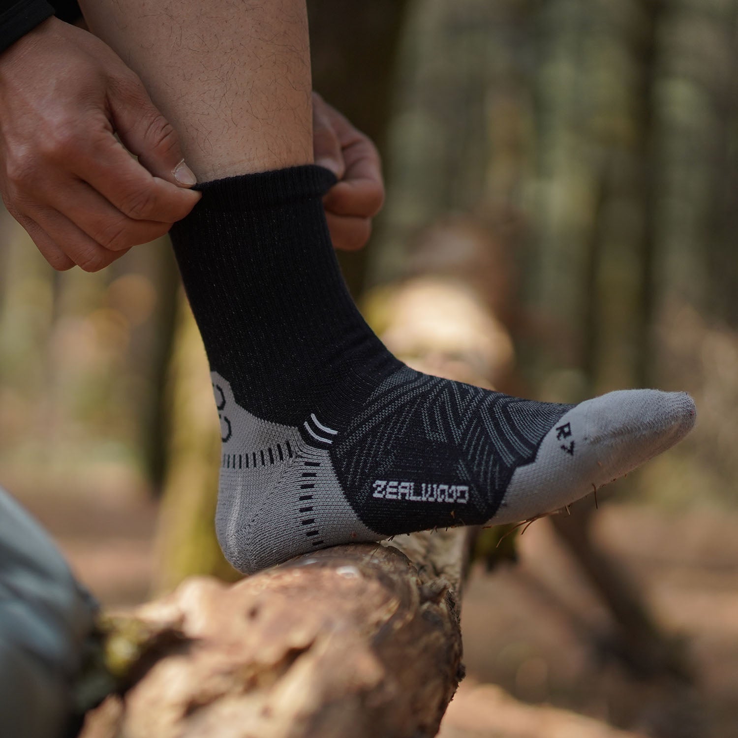 Active-Pro Carbon Cotton Crew Socks