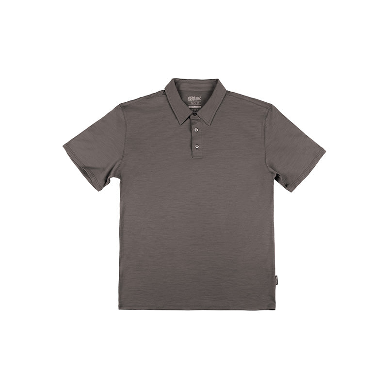 Men's 17.5μm Wool Polo Shirt (150g Lightweight, OTW)