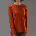 17.5¦Ìm Women¡®s long-sleeved Merino Wool T-Shirt (150g)