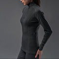 16.5¦Ìm Women¡®s Long-sleeved Merino Wool Stand-up Collar T-shirt (250g)