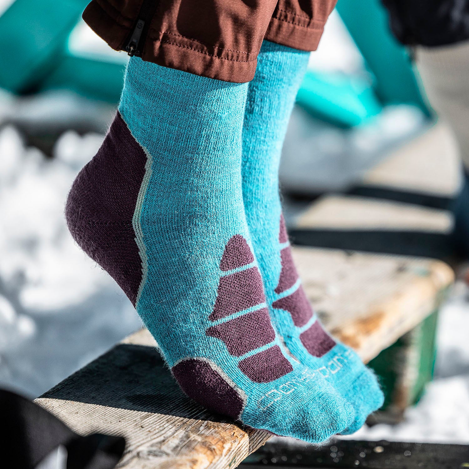 ALPINE II Merino Wool Crew Socks Winter