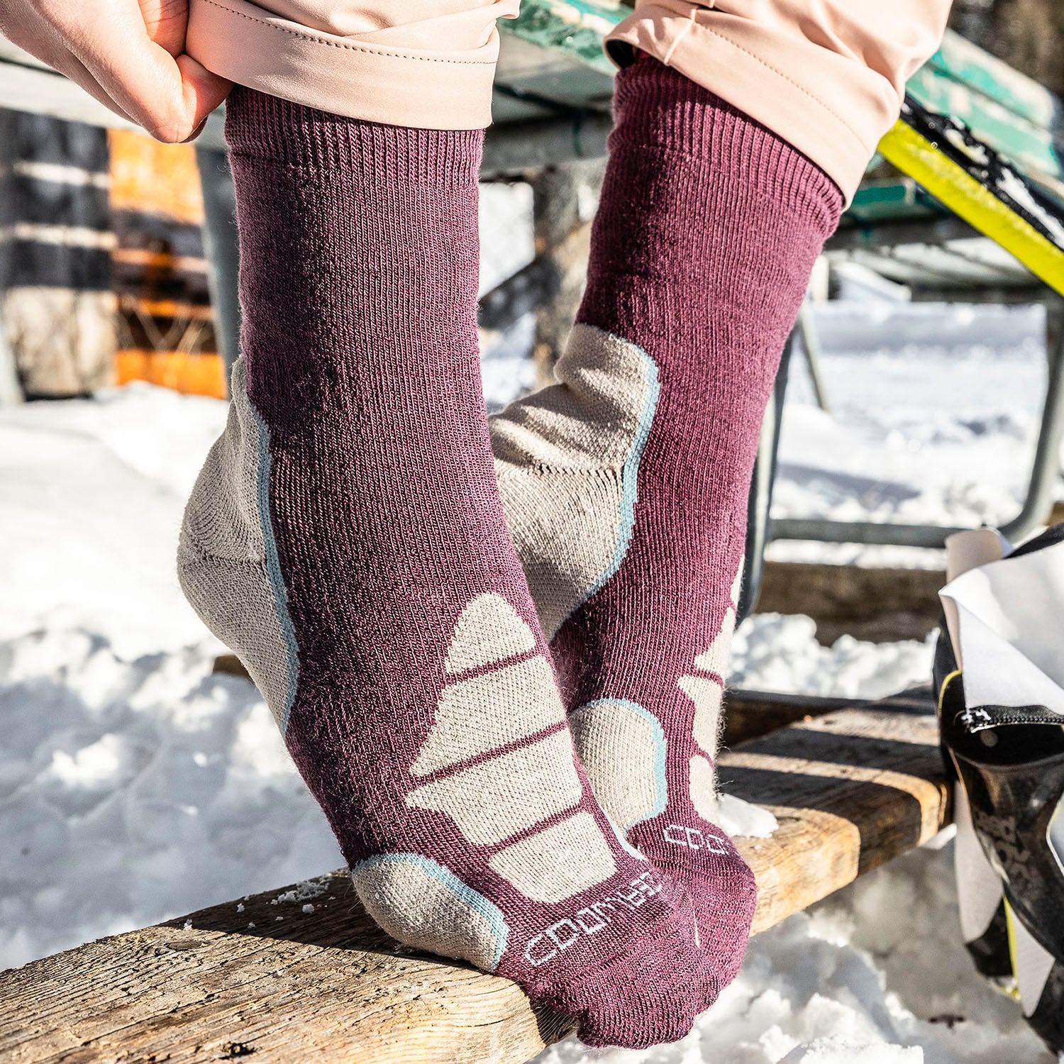 ALPINE II Merino Wool Crew Socks Winter